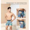 imageHAVVIS Mens Performance Underwear Boxer Briefs Soft Comfortable Bamboo Viscose Underwear for Men MultipackBoxer Briefs  A01  9 Pack