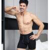imageHAVVIS Mens Performance Underwear Boxer Briefs Soft Comfortable Bamboo Viscose Underwear for Men MultipackBoxer Briefs  A01  9 Pack