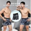 imageHAVVIS Mens Performance Underwear Boxer Briefs Soft Comfortable Bamboo Viscose Underwear for Men MultipackBoxer Briefs  B01  6 Pack