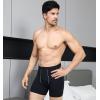 imageHAVVIS Mens Performance Underwear Boxer Briefs Soft Comfortable Bamboo Viscose Underwear for Men MultipackBoxer Briefs  B02  6 Pack