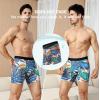 imageHAVVIS Mens Performance Underwear Boxer Briefs Soft Comfortable Bamboo Viscose Underwear for Men MultipackBoxer Briefs  B02  6 Pack