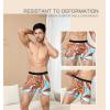imageHAVVIS Mens Performance Underwear Boxer Briefs Soft Comfortable Bamboo Viscose Underwear for Men MultipackBoxer Briefs  B02  6 Pack