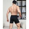 imageHAVVIS Mens Performance Underwear Boxer Briefs Soft Comfortable Bamboo Viscose Underwear for Men MultipackBoxer Briefs  B04  6 Pack