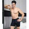 imageHAVVIS Mens Performance Underwear Boxer Briefs Soft Comfortable Bamboo Viscose Underwear for Men MultipackBoxer Briefs  B04  6 Pack