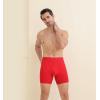 imageHAVVIS Mens Performance Underwear Boxer Briefs Soft Comfortable Bamboo Viscose Underwear for Men MultipackBoxer Briefs  C04  6 Pack  Red