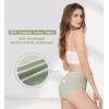 imageHAVVIS Womens Briefs Underwear Cotton High Waist Tummy Control Panties Rose Jacquard Ladies Panty MultipackBrief 05  8 Pack  Assorted Colors