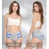 imageHAVVIS Womens Briefs Underwear Cotton High Waist Tummy Control Panties Rose Jacquard Ladies Panty MultipackBrief 05  8 Pack  Assorted Colors
